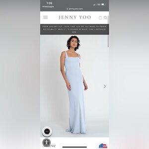 Maeve Jenny Yoo Dress - Whispering Blue